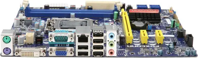 Alt view image 2 of 5 - Foxconn H61MXV LGA 1155 Intel H61 Micro ATX Intel Motherboard