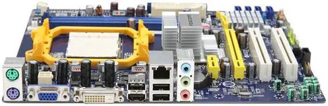 Alt view image 2 of 5 - Foxconn A76ML-K 3.0 AM3 AMD 760G + SB710 Micro ATX AMD Motherboard