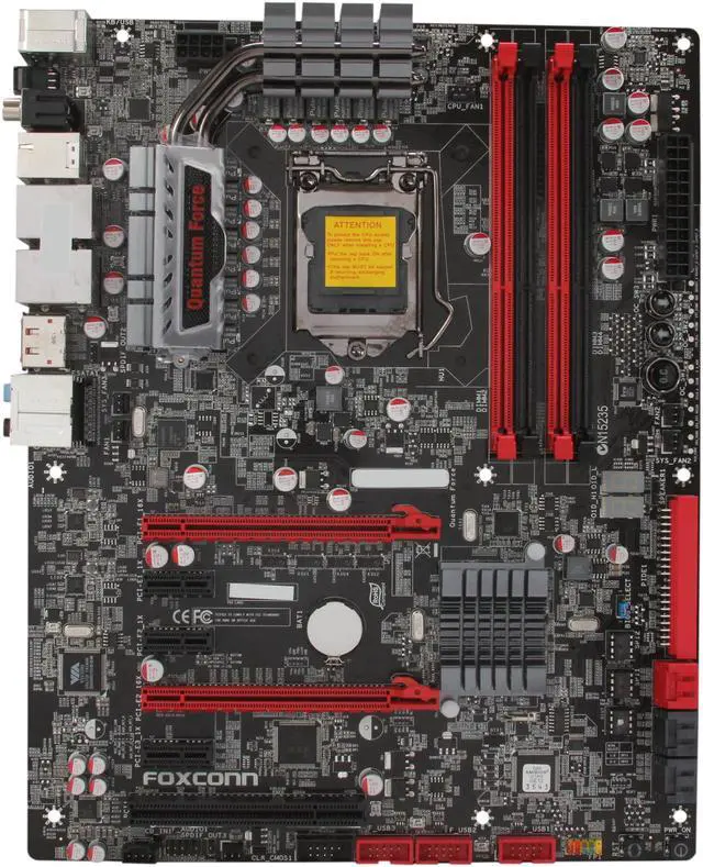 Alt view image 3 of 5 - Foxconn Rattler LGA 1155 Intel P67 USB 3.0 ATX Intel Motherboard