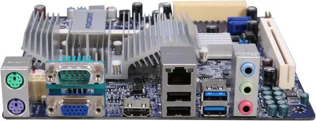 Alt view image 2 of 5 - Foxconn D270S Intel Atom D2700 Intel NM10 Mini ITX Motherboard / CPU Combo
