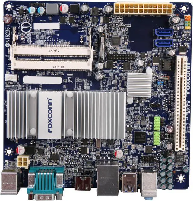 Alt view image 3 of 5 - Foxconn D270S Intel Atom D2700 Intel NM10 Mini ITX Motherboard / CPU Combo