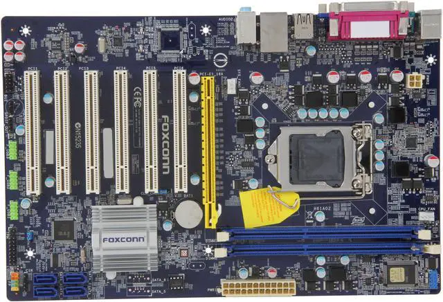 Alt view image 3 of 5 - Foxconn H61AP LGA 1155 Intel H61 ATX Intel Motherboard