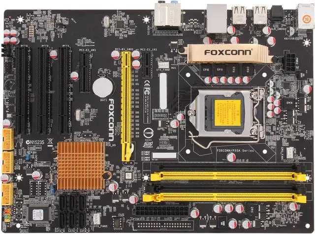 Alt view image 3 of 5 - Foxconn P55A LGA 1156 Intel P55 ATX Intel Motherboard