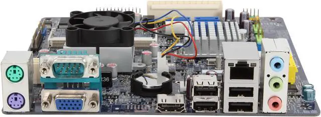 Alt view image 2 of 5 - Foxconn D70S-P Intel Celeron 1037U 1.80GHz Intel NM70 Mini ITX Motherboard / CPU / VGA Combo