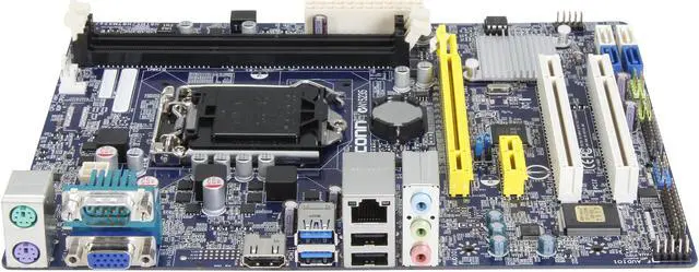 Alt view image 2 of 5 - Foxconn H81MX LGA 1150 Intel H81 HDMI USB 3.0 Micro ATX Intel Motherboard