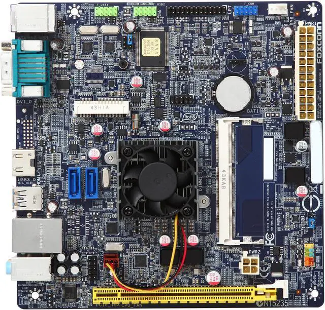 Alt view image 3 of 5 - Foxconn D190S LGA 1150 HDMI USB 3.0 Motherboards - Intel