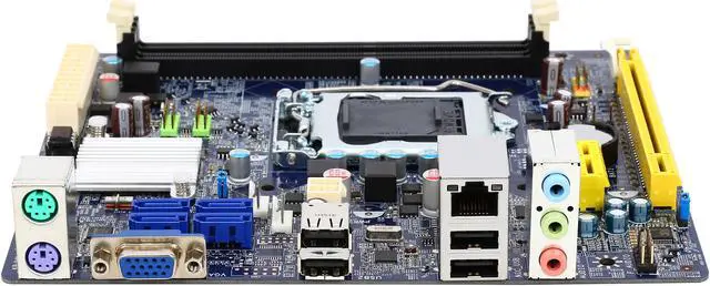Alt view image 2 of 5 - Foxconn H61MD LGA 1155 Intel H61 Micro ATX Intel Motherboard
