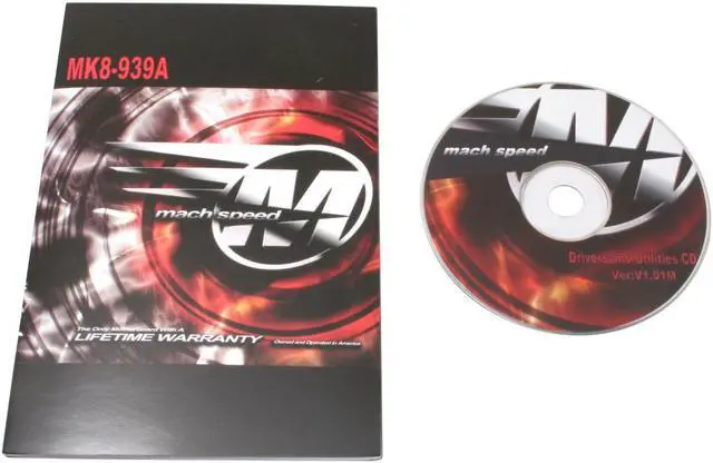Alt view image 5 of 6 - MACH SPEED VIPER-MK8-939 939 VIA K8T890 ATX AMD Motherboard