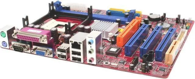 Main image of MACH SPEED MATRIX-P4M800 Socket 478 VIA P4M800 Micro ATX Intel Motherboard