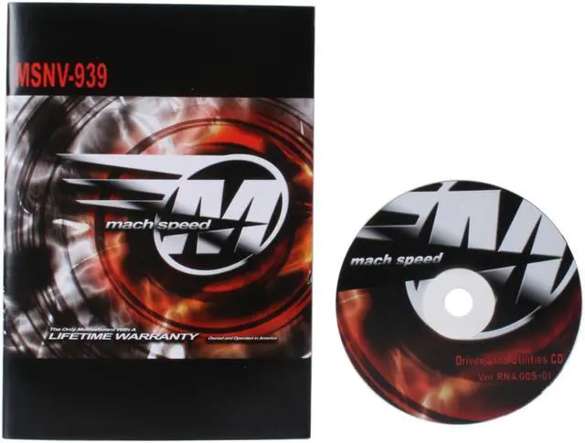 Alt view image 6 of 7 - MACH SPEED MSNV-939 939 NVIDIA nForce4 ATX AMD Motherboard
