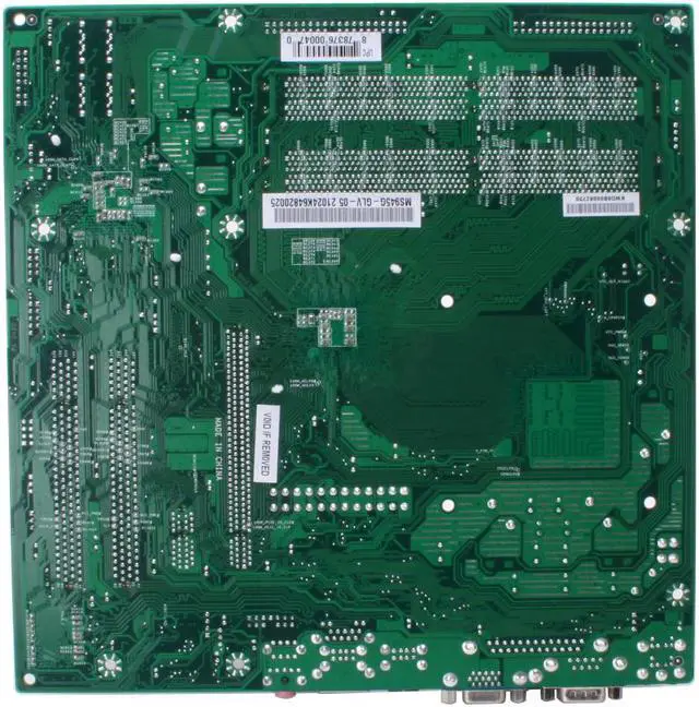 Alt view image 4 of 7 - MACH SPEED MS945G-GLV LGA 775 Intel 945G Micro ATX Intel Motherboard