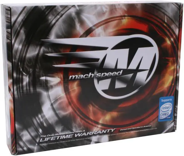 Alt view image 7 of 7 - MACH SPEED MS945G-GLV LGA 775 Intel 945G Micro ATX Intel Motherboard
