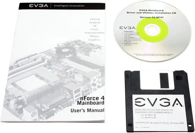 Alt view image 4 of 5 - EVGA 133-K8-NF41 939 NVIDIA nForce4 SLI ATX AMD Motherboard