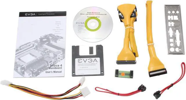Alt view image 4 of 5 - EVGA 131-K8-NF44-AX 939 NVIDIA nForce4 SLI Micro ATX AMD Motherboard