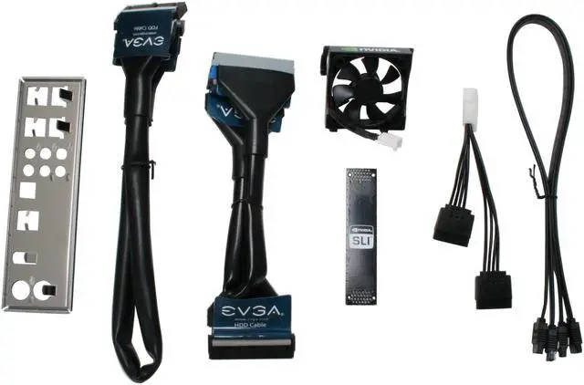 Alt view image 6 of 7 - EVGA 122-CK-NF68-T1 LGA 775 NVIDIA nForce 680i SLI ATX Intel Motherboard