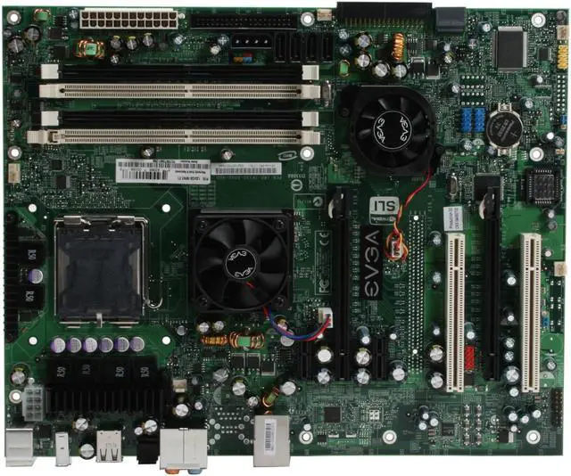 Alt view image 3 of 7 - EVGA 122-CK-NF67-T1 LGA 775 NVIDIA nForce 680i LT SLI ATX Intel Motherboard