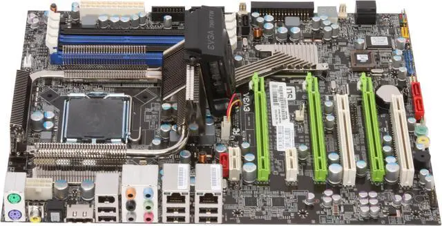 Alt view image 2 of 5 - EVGA 132-YW-E179-A1 LGA 775 NVIDIA nForce 790i SLI ATX Intel Motherboard