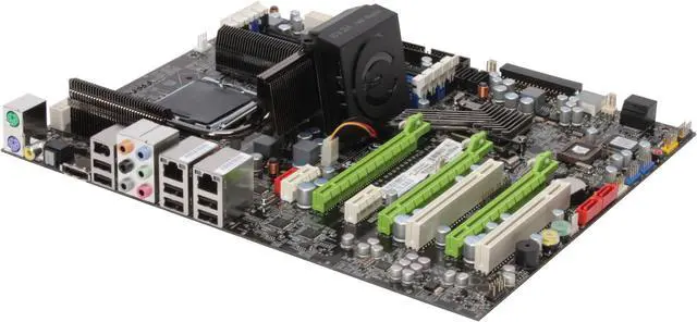 Main image of EVGA 132-YW-E180-A1 LGA 775 NVIDIA nForce 790i SLI ATX Intel Motherboard