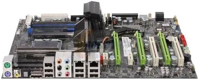 Alt view image 3 of 6 - EVGA 132-YW-E180-A1 LGA 775 NVIDIA nForce 790i SLI ATX Intel Motherboard