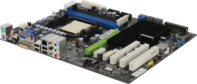 Main image of EVGA 113-M2-E113 AM2+/AM2 NVIDIA nForce 730a HDMI ATX AMD Motherboard