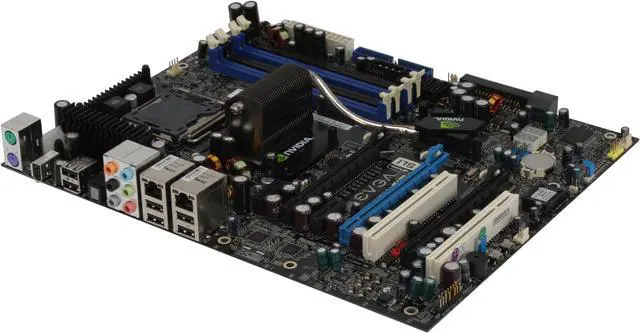 Main image of EVGA 122-CK-NF63-RX LGA 775 NVIDIA nForce 680i SLI ATX Intel Motherboard