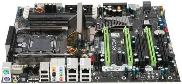 Alt view image 2 of 5 - EVGA 132-CK-NF79-TR LGA 775 NVIDIA nForce 790i Ultra SLI ATX Intel Motherboard