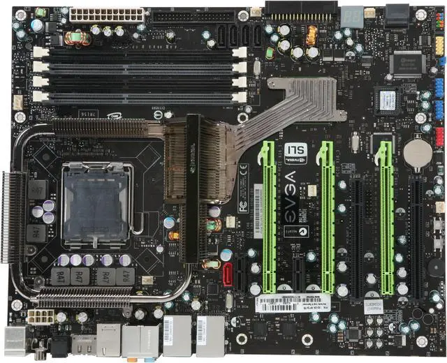 Alt view image 3 of 5 - EVGA 132-CK-NF79-TR LGA 775 NVIDIA nForce 790i Ultra SLI ATX Intel Motherboard