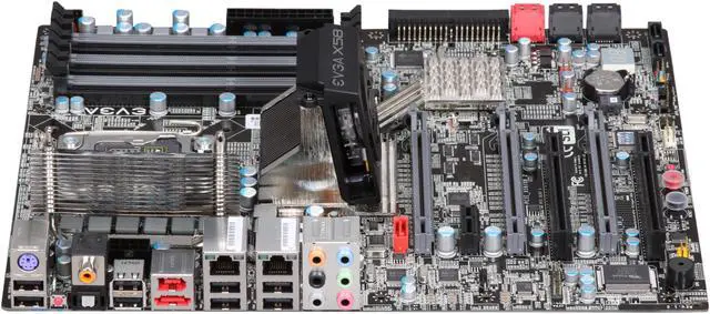 Alt view image 2 of 5 - EVGA E758-TR 3-Way SLI (x16/x16/x8) LGA 1366 Intel X58 ATX Intel Motherboard