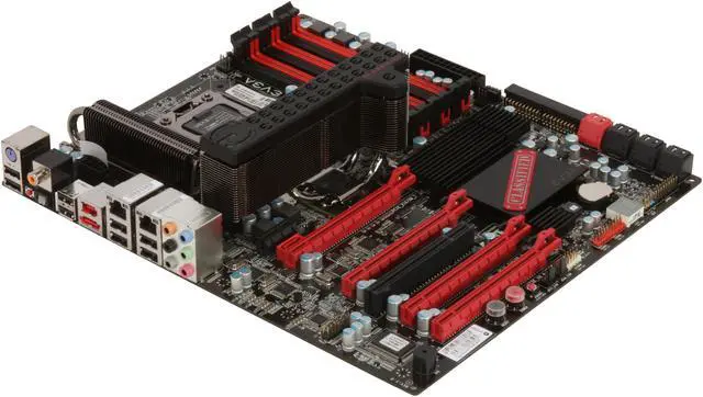 Main image of EVGA E760 CLASSIFIED "Overclocker's Pick" 3-Way SLI + PhysX 1366 Intel X58 EATX Intel Motherboard