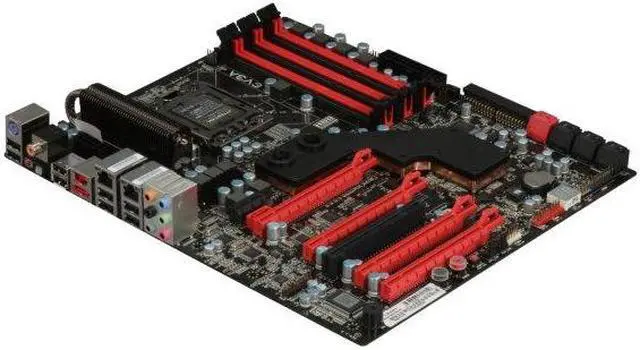 Main image of EVGA 141-BL-E769-A1 LGA 1366 Intel X58 Extended ATX SLI Classified Hydro Copper Intel Motherboard