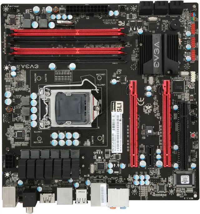 Alt view image 3 of 5 - EVGA 121-LF-E652-KR LGA 1156 Intel P55 Micro ATX Intel Motherboard
