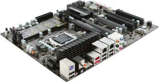 Alt view image 7 of 11 - EVGA P55 SLI 132-LF-E655-KR LGA1156 Intel P55 ATX Intel Motherboard