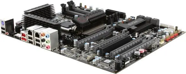 Main image of EVGA P55 FTW 200 SLI 141-LF-E658-KR LGA 1156 Intel P55 ATX Intel Motherboard