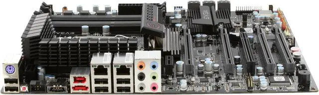 Alt view image 2 of 5 - EVGA P55 FTW 200 SLI 141-LF-E658-KR LGA 1156 Intel P55 ATX Intel Motherboard
