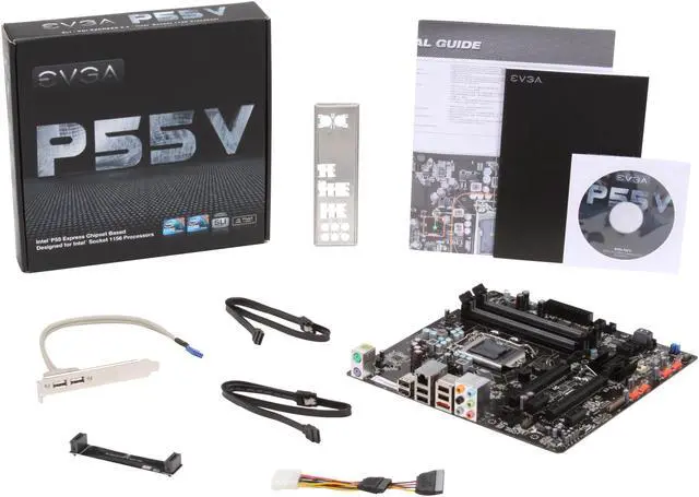 Alt view image 5 of 5 - EVGA 120-LF-E650-TR LGA 1156 Intel P55 Micro ATX Intel Motherboard