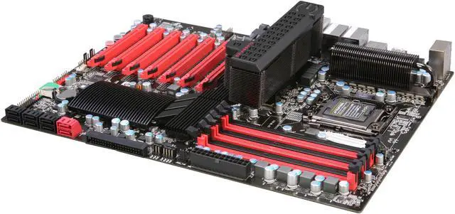 Alt view image 5 of 6 - EVGA X58 4-Way Classified 170-BL-E762-RX LGA 1366 Intel X58 XL ATX Intel Motherboard