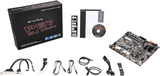 Alt view image 5 of 5 - EVGA P67 SLI Micro 120-SB-E672-KR LGA 1155 Intel P67 SATA 6Gb/s USB 3.0 Micro ATX Intel Motherboard
