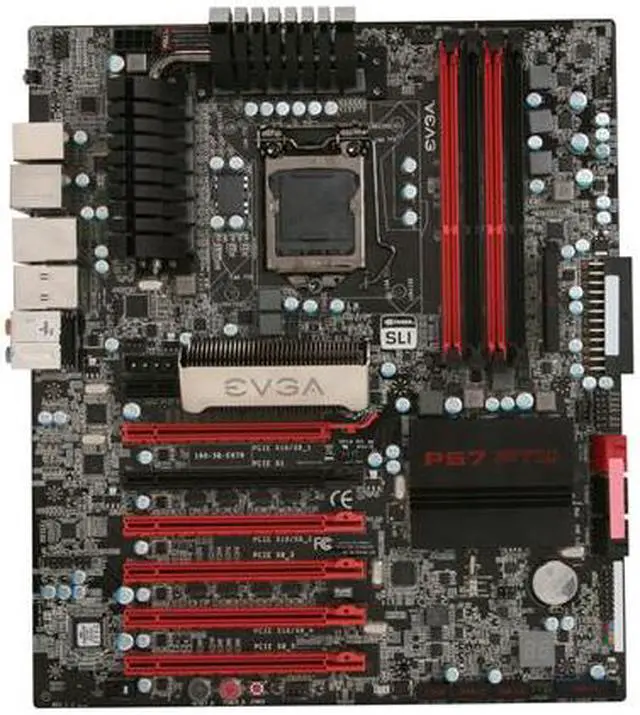 Alt view image 3 of 5 - EVGA P67 FTW 160-SB-E679-KR LGA 1155 Intel P67 SATA 6Gb/s USB 3.0 Extended ATX Intel Motherboard