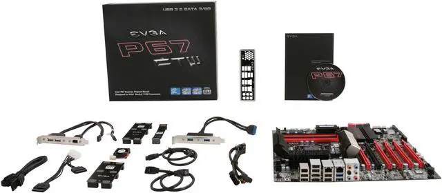 Alt view image 5 of 5 - EVGA P67 FTW 160-SB-E679-KR LGA 1155 Intel P67 SATA 6Gb/s USB 3.0 Extended ATX Intel Motherboard