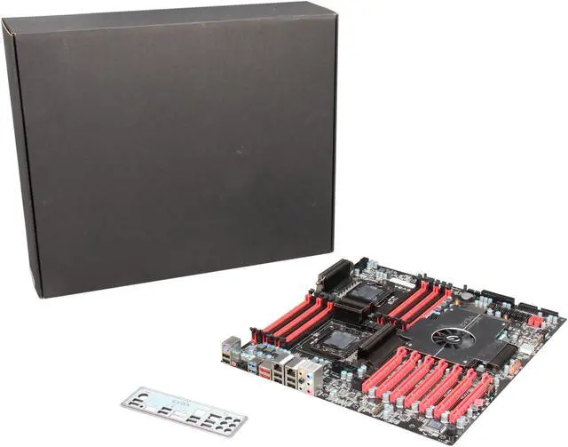 Alt view image 5 of 5 - EVGA 270-WS-W555-RX LGA 1366 Intel 5520 USB 3.0 HPTX Intel Motherboard