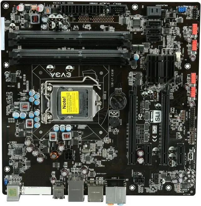 Alt view image 3 of 6 - EVGA 120-LF-E650-RX LGA 1156 Intel P55 Micro ATX Intel Motherboard