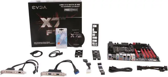 Alt view image 5 of 5 - EVGA X79 FTW – LGA 2011 Intel X79 SATA 6Gb/s USB 3.0 E-ATX Motherboard