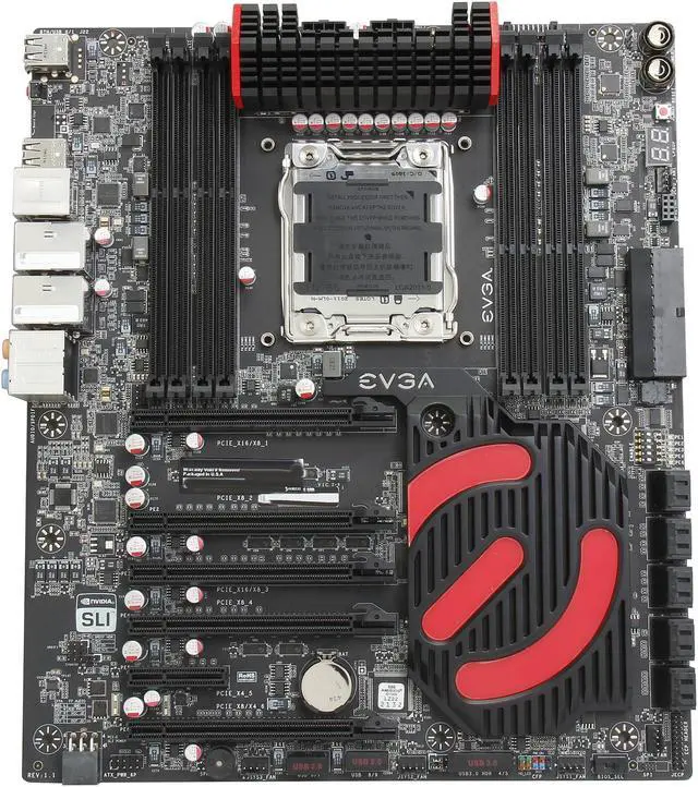 Alt view image 3 of 5 - EVGA X79 Dark (150-SE-E789-K2) LGA 2011 Intel X79 USB 3.0 Extended ATX Intel Motherboard