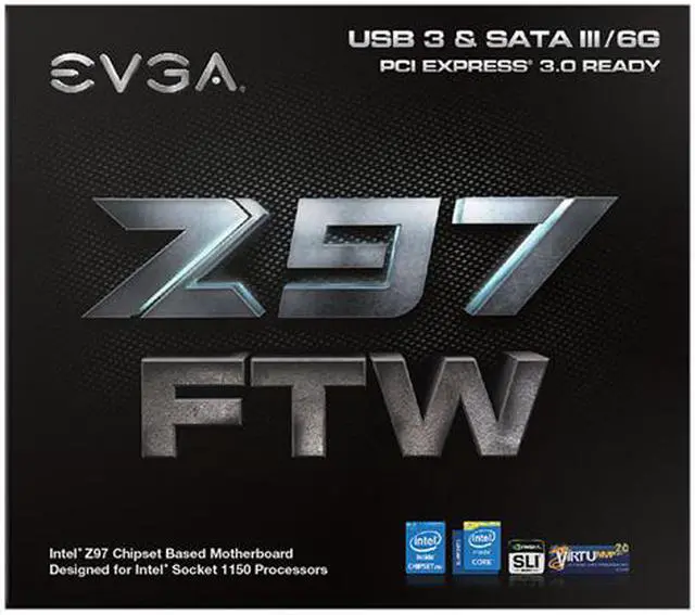 Alt view image 8 of 8 - EVGA Z97 FTW (142-HR-E977-KR) LGA 1150 Intel Z97 HDMI SATA 6Gb/s USB 3.0 ATX Intel Motherboard