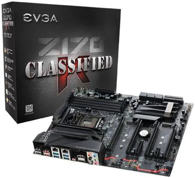 Alt view image 7 of 8 - EVGA Z170 Classified K 142-SS-E178-KR LGA 1151 Intel Z170 HDMI USB 3.1 USB 3.0 ATX Intel Motherboard