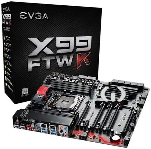 Alt view image 7 of 8 - EVGA X99 FTW K 151-BE-E097-KR LGA 2011-v3 Intel X99 SATA 6Gb/s USB 3.1 USB 3.0 Extended ATX Motherboards - Intel