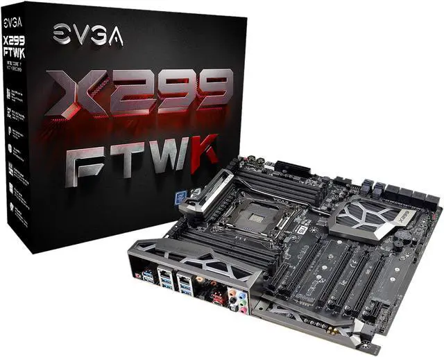 Alt view image 8 of 10 - EVGA X299 FTW K, 142-SX-E297-KR, LGA 2066, Intel X299, SATA 6Gb/s, USB 3.1, USB 3.0, EATX, Intel Motherboard
