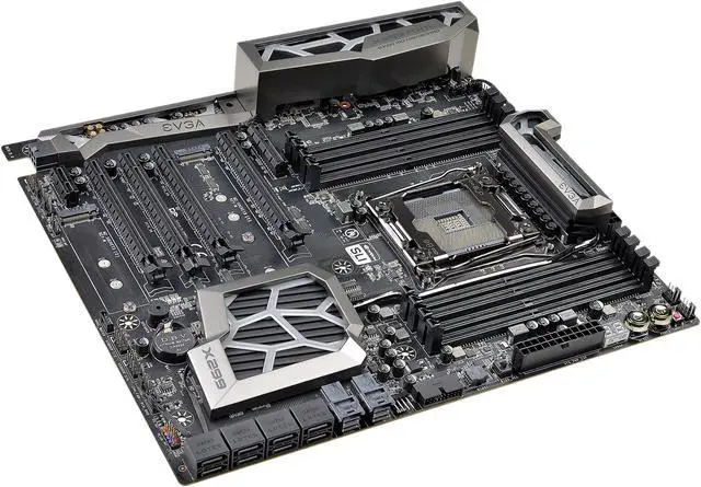 Alt view image 3 of 10 - EVGA X299 FTW K, 142-SX-E297-KR, LGA 2066, Intel X299, SATA 6Gb/s, USB 3.1, USB 3.0, EATX, Intel Motherboard