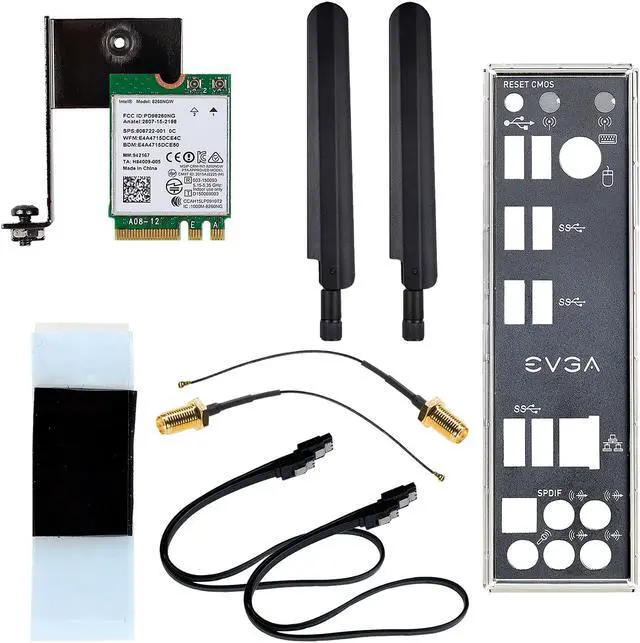 Alt view image 5 of 8 - EVGA Z370 Micro ATX, 121-KS-E375-KR, LGA 1151, Intel Z370, Dual Band Wi-Fi AC, SATA 6Gb/s, USB 3.0, mATX, Intel Motherboard