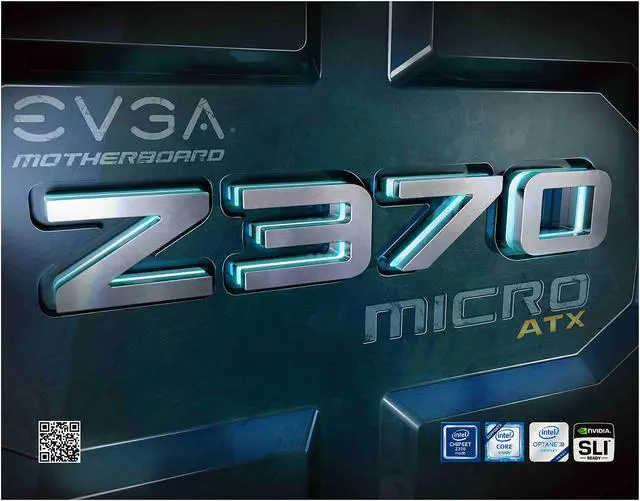 Alt view image 8 of 8 - EVGA Z370 Micro ATX, 121-KS-E375-KR, LGA 1151, Intel Z370, Dual Band Wi-Fi AC, SATA 6Gb/s, USB 3.0, mATX, Intel Motherboard